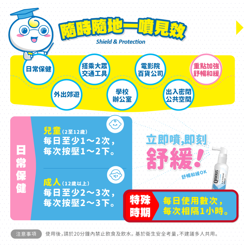 QRIOUS®奇瑞斯 紫錐菊 KK刻舒口腔噴霧 水蜜桃風味-細節圖5