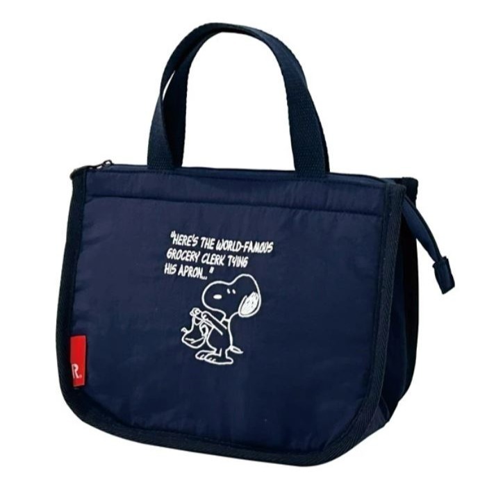 Snoopy史努比 刺繡多隔層保冷袋(共4款)-細節圖3