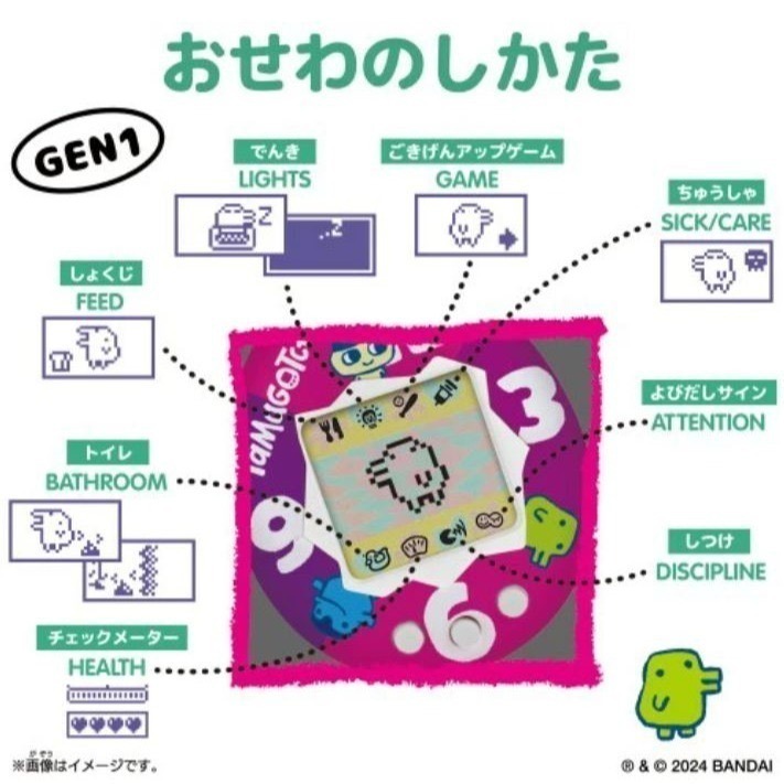 《日本限定》Tamagotchi 塔麻可吉 招財貓電子寵物機-細節圖2