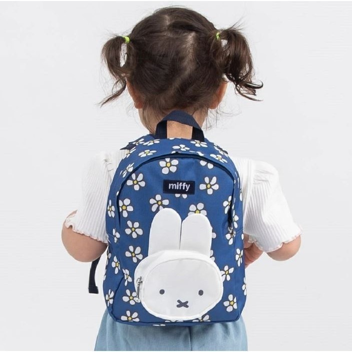 Miffy米飛兔 兒童後背包(藍/米白)-細節圖9