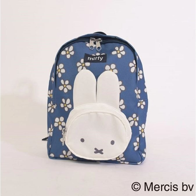Miffy米飛兔 兒童後背包(藍/米白)-規格圖9