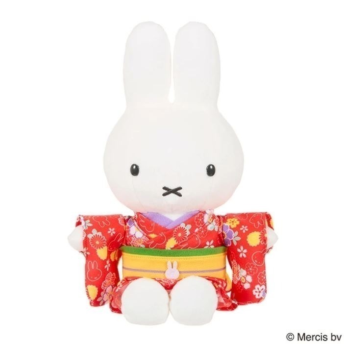 Miffy米飛兔 日本和服玩偶/吊飾-細節圖3