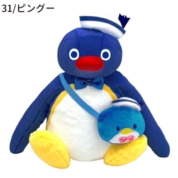 《預計10月進貨》Tuxedosam x Pingu  玩偶 / 吊飾-規格圖5