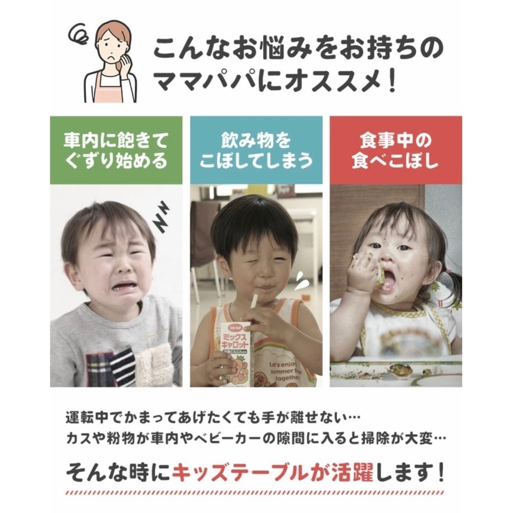 便攜式汽車安全座椅/嬰兒車防水托盤（共3色 )-細節圖2