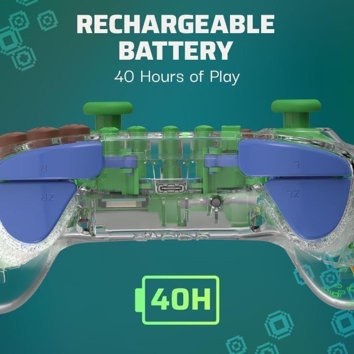 《正版授權》Nintendo Switch任天堂  Minecraft無線控制器-細節圖6