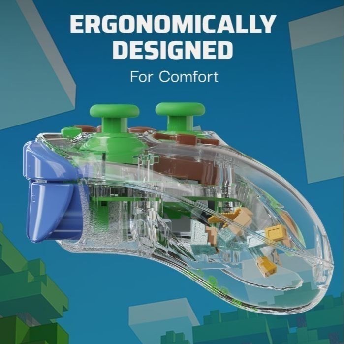 《正版授權》Nintendo Switch任天堂  Minecraft無線控制器-細節圖7