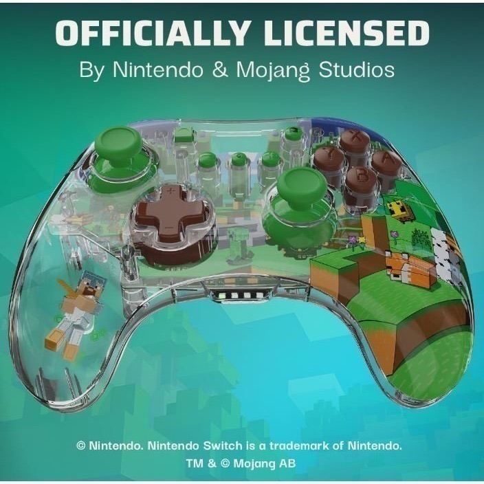 《正版授權》Nintendo Switch任天堂  Minecraft無線控制器-細節圖5