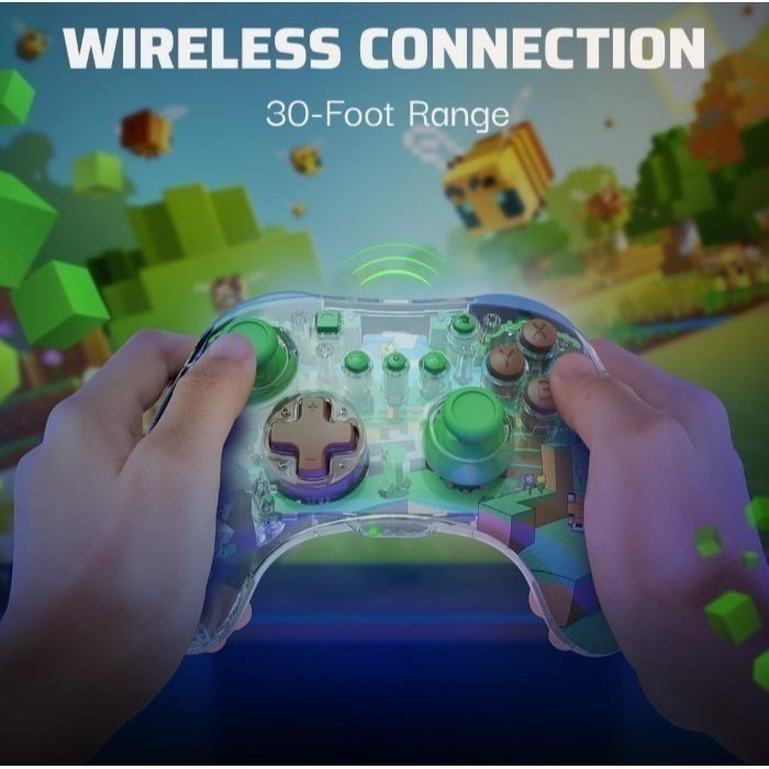 《正版授權》Nintendo Switch任天堂  Minecraft無線控制器-細節圖4