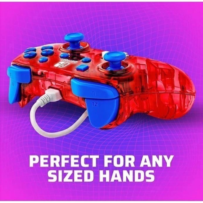 《正版授權》Nintendo Switch任天堂 超級瑪利歐有線控制器PDP Rock Candy-細節圖7