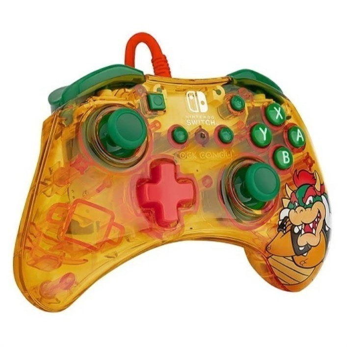 《正版授權》Nintendo Switch任天堂 庫巴有線控制器PDP Rock Candy-細節圖4