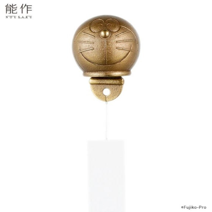 《日本能作》哆啦A夢 手工鑄造黃銅風鈴-細節圖2