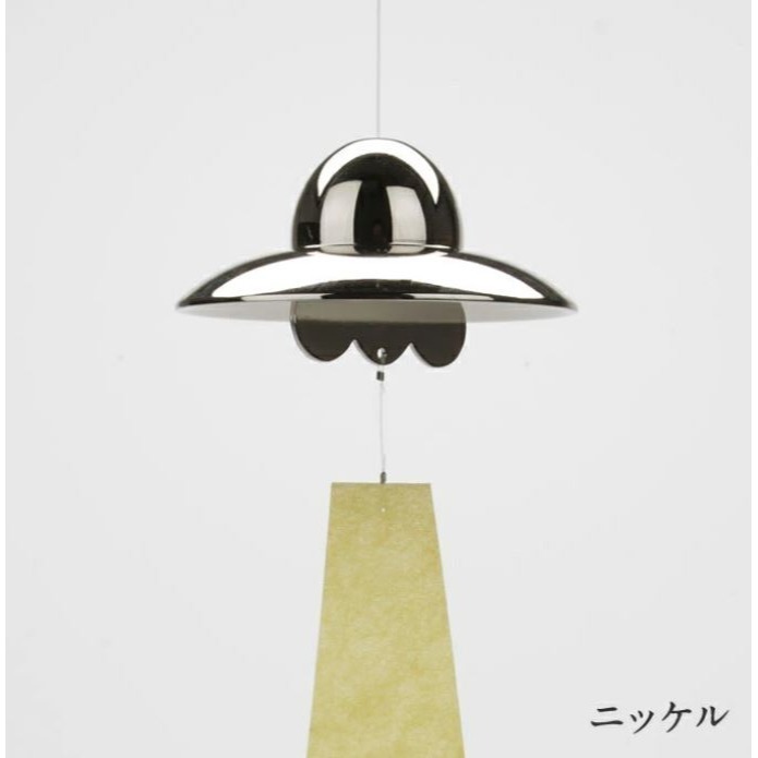 《日本能作》 UFO 手工鑄造黃銅風鈴(共2款)-細節圖2