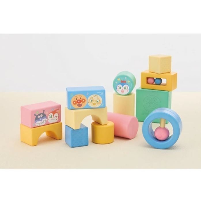 麵包超人 天然無毒純米積木(初學者/進階套裝)-細節圖2