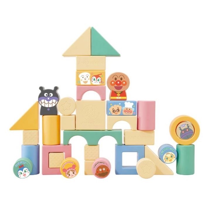 麵包超人 天然無毒純米積木(初學者/進階套裝)-細節圖4