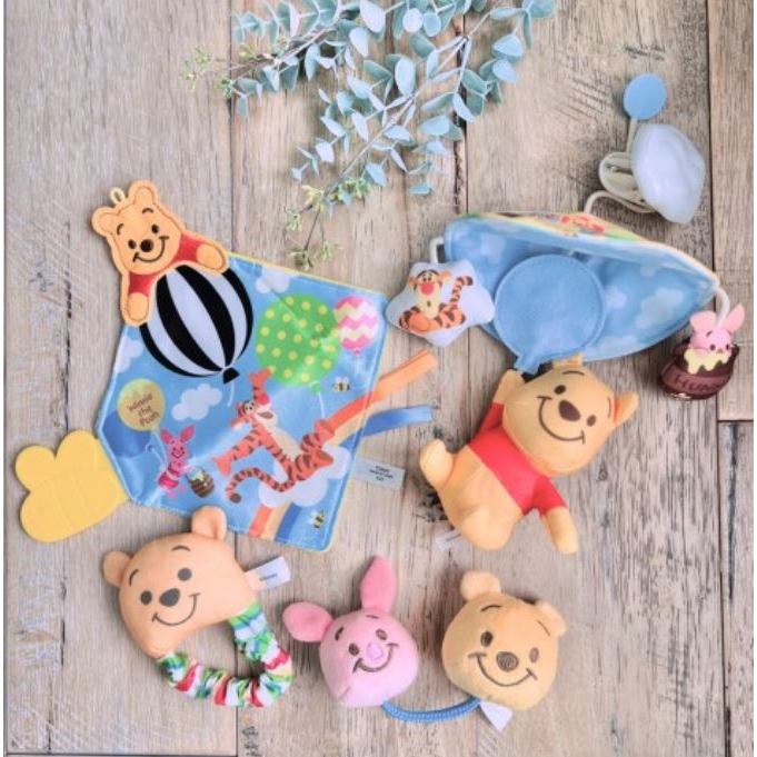 小熊維尼 安撫玩具禮盒組-細節圖9