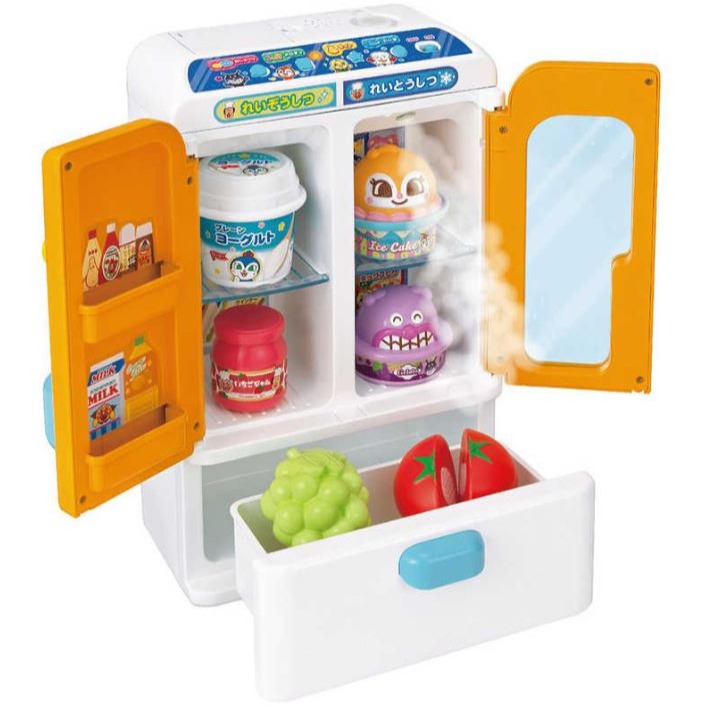 麵包超人 噴霧智能冰箱玩具-細節圖7