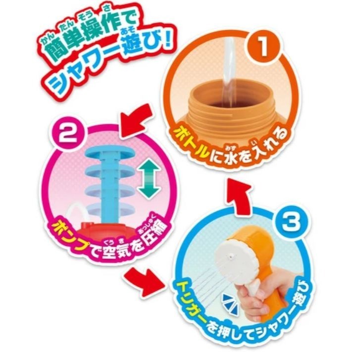 麵包超人 花灑洗澡玩具-細節圖3