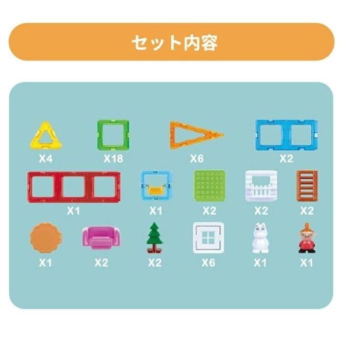 嚕嚕米的家磁力片遊戲組-細節圖11