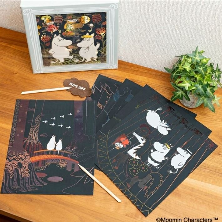 嚕嚕米 LED刮刮畫-細節圖5