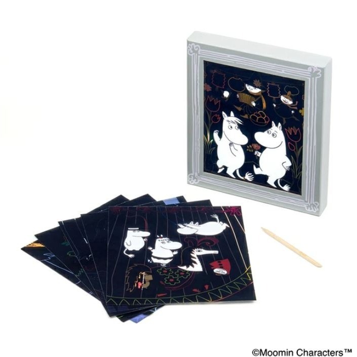 嚕嚕米 LED刮刮畫-細節圖3