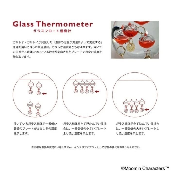 嚕嚕米 小美水滴天氣瓶(多款)-細節圖4