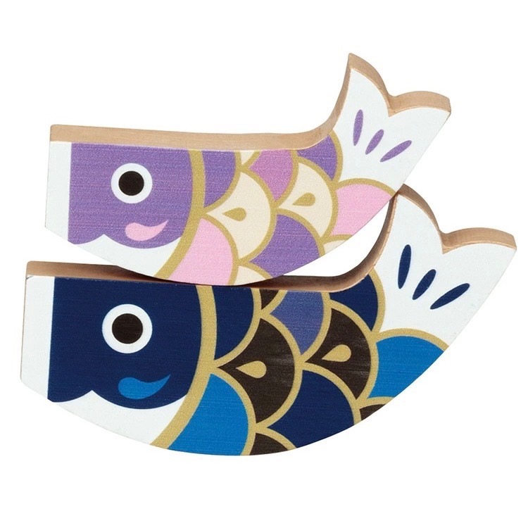 三麗鷗木製雛人偶(藍色)-細節圖3