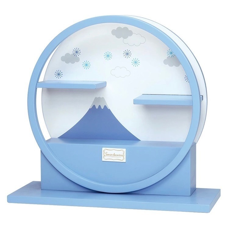 三麗鷗木製雛人偶(藍色)-細節圖5