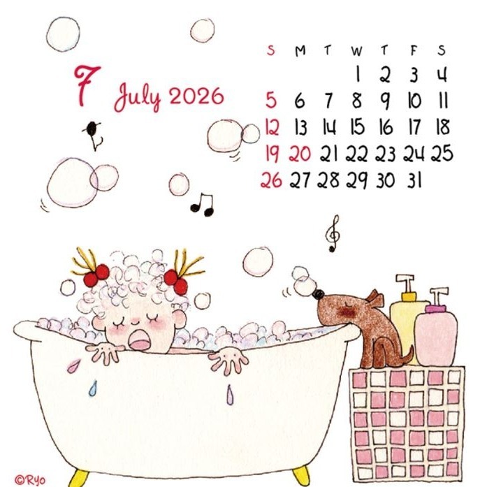 COCO女孩 2026年月曆、掛曆(共3款)-細節圖4