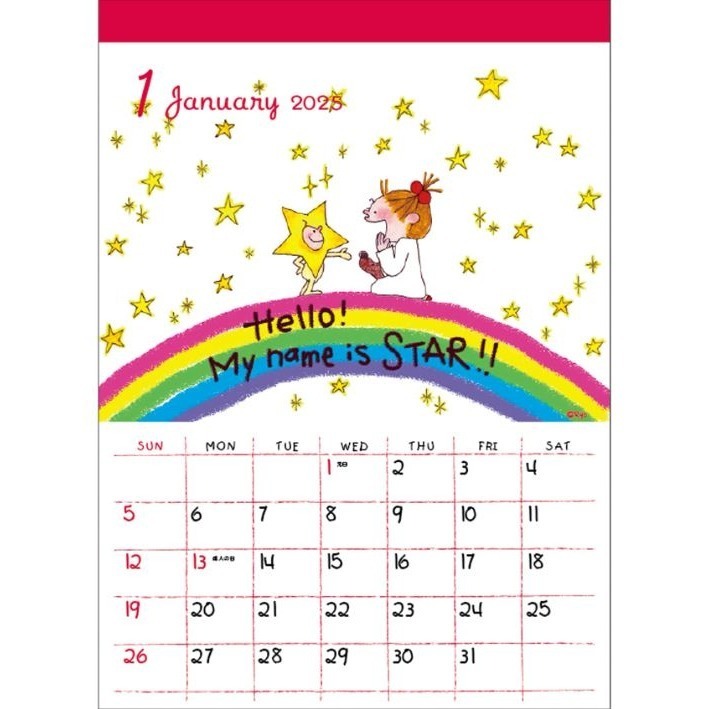 COCO女孩 2026年月曆、掛曆(共3款)-細節圖6