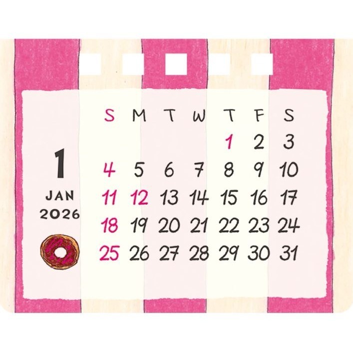 COCO女孩 2026年月曆、掛曆(共3款)-細節圖9