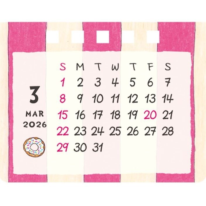 COCO女孩 2026年月曆、掛曆(共3款)-細節圖10