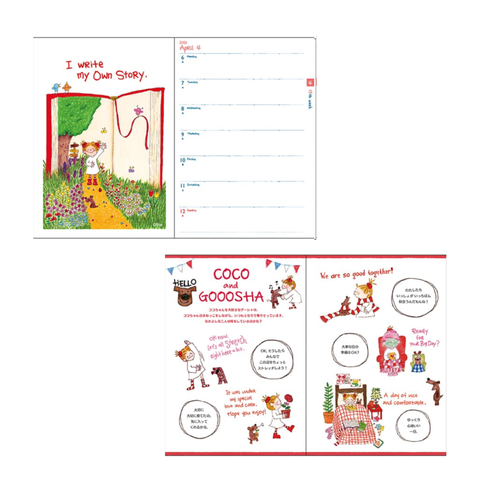 COCO女孩 2026年手帳、日記本(共6款)-細節圖4