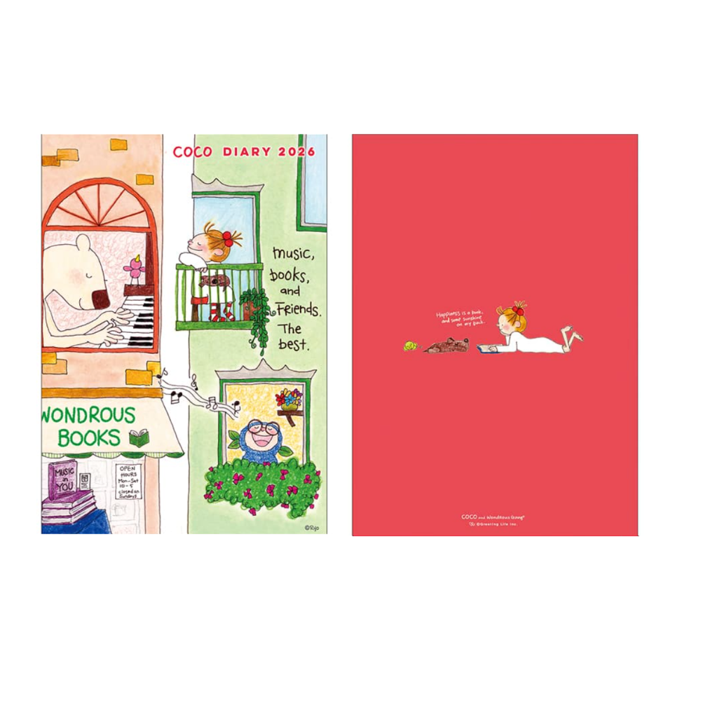 COCO女孩 2026年手帳、日記本(共6款)-規格圖11