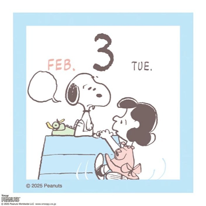 史努比 2026年迷你日曆/月曆-細節圖4