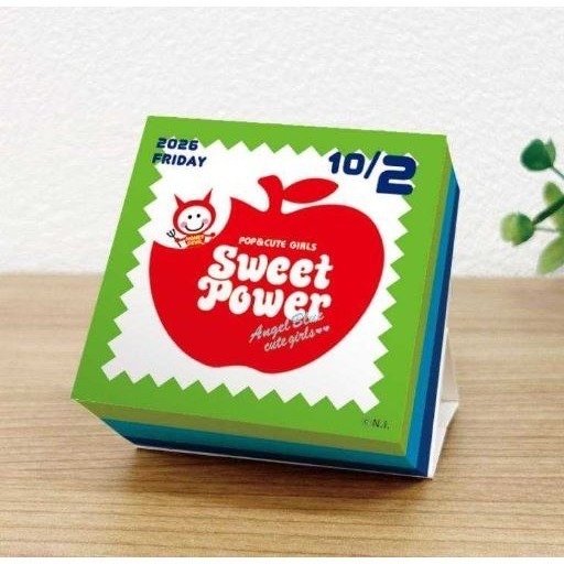 ANGEL BLUE 、蛋黃哥2026年迷你日曆-細節圖3