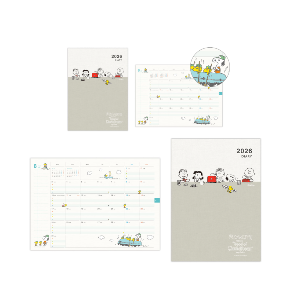 史努比 2026年手帳(多款)-細節圖2
