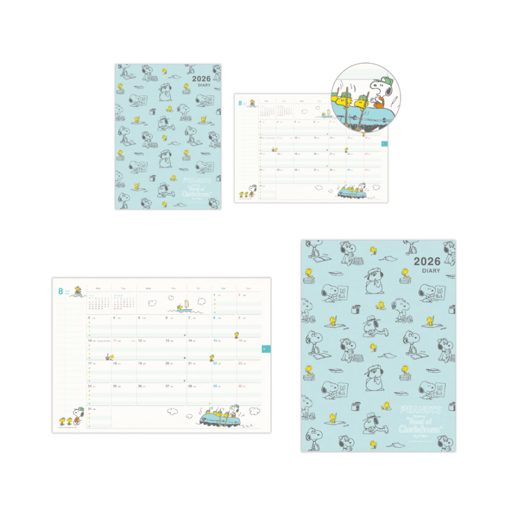 史努比 2026年手帳(多款)-規格圖5