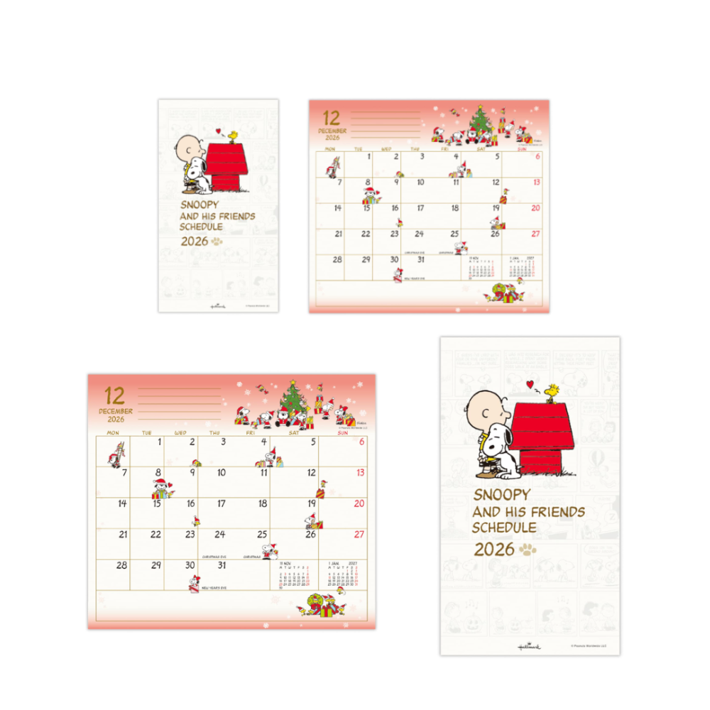 史努比 2026年手帳(多款)-規格圖5