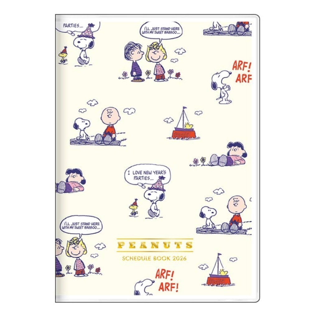 史努比 2026年手帳(多款)-規格圖5