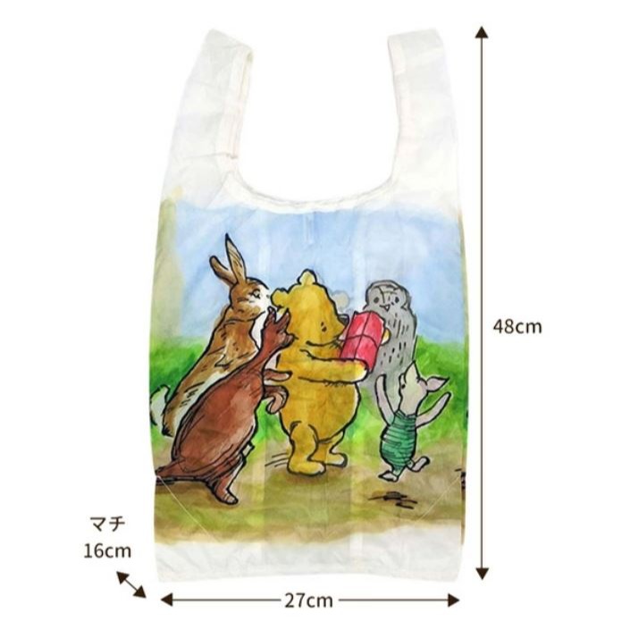 《預計11月發售》小熊維尼 吊飾購物袋-細節圖3