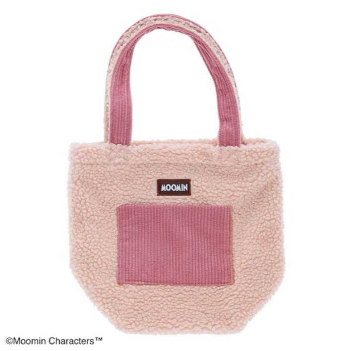 嚕嚕米 燈芯絨手提袋(共2款)-細節圖6