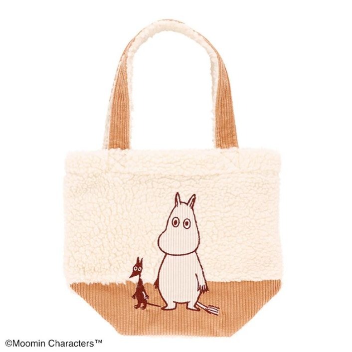 嚕嚕米 燈芯絨手提袋(共2款)-規格圖7