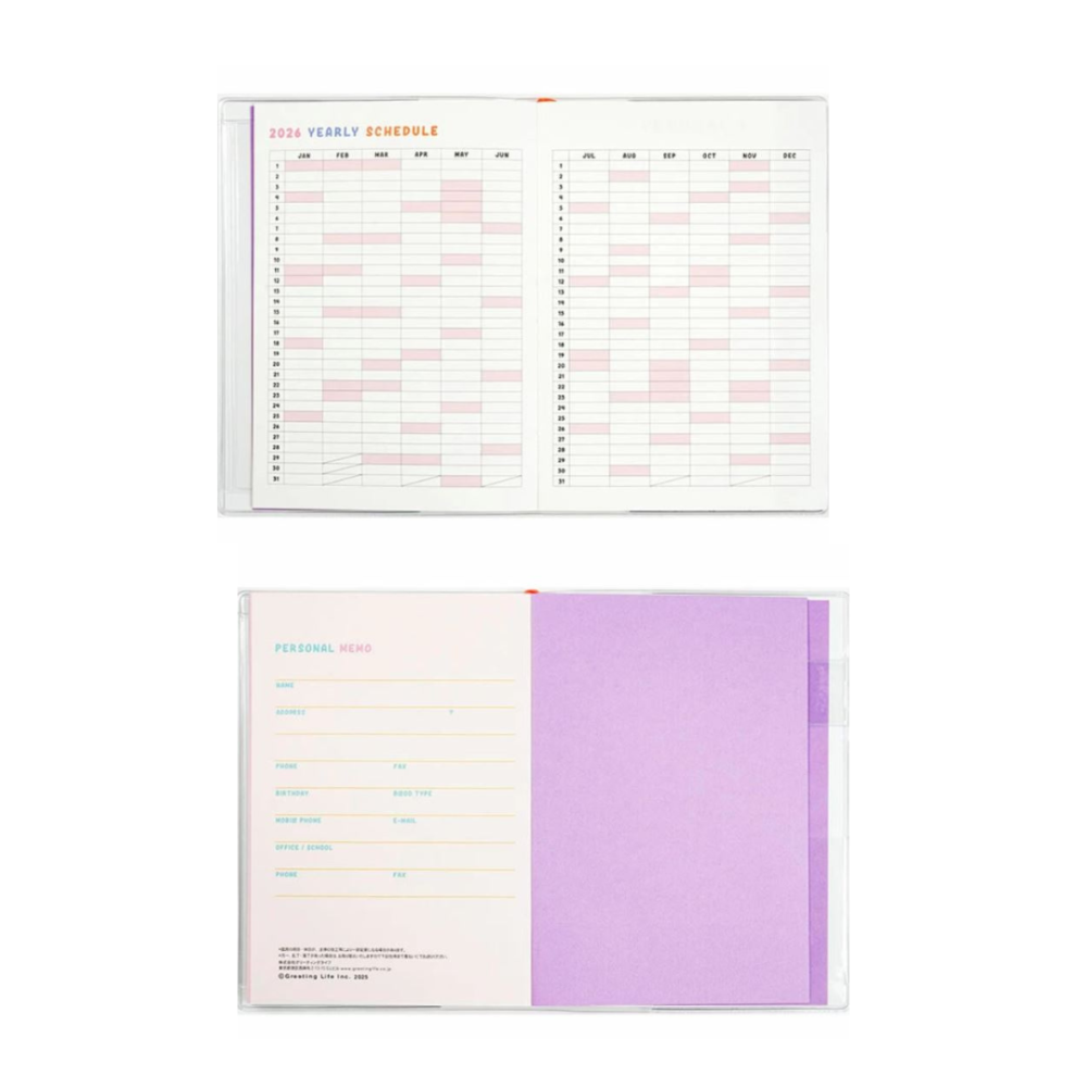 2026簡約風手帳(多款)-細節圖3