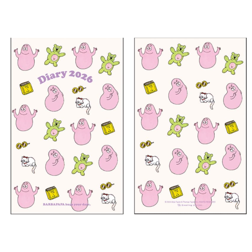麵包小偷、泡泡先生2026年手帳(多款)-細節圖8