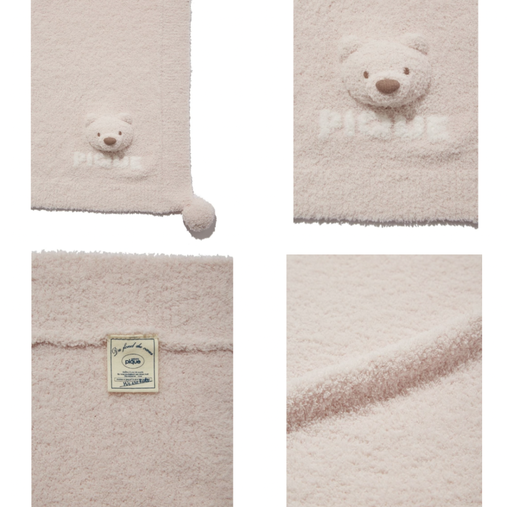 Gelato Pique 熊熊兒童毯子、披風、浴巾、包巾、手提袋-細節圖4