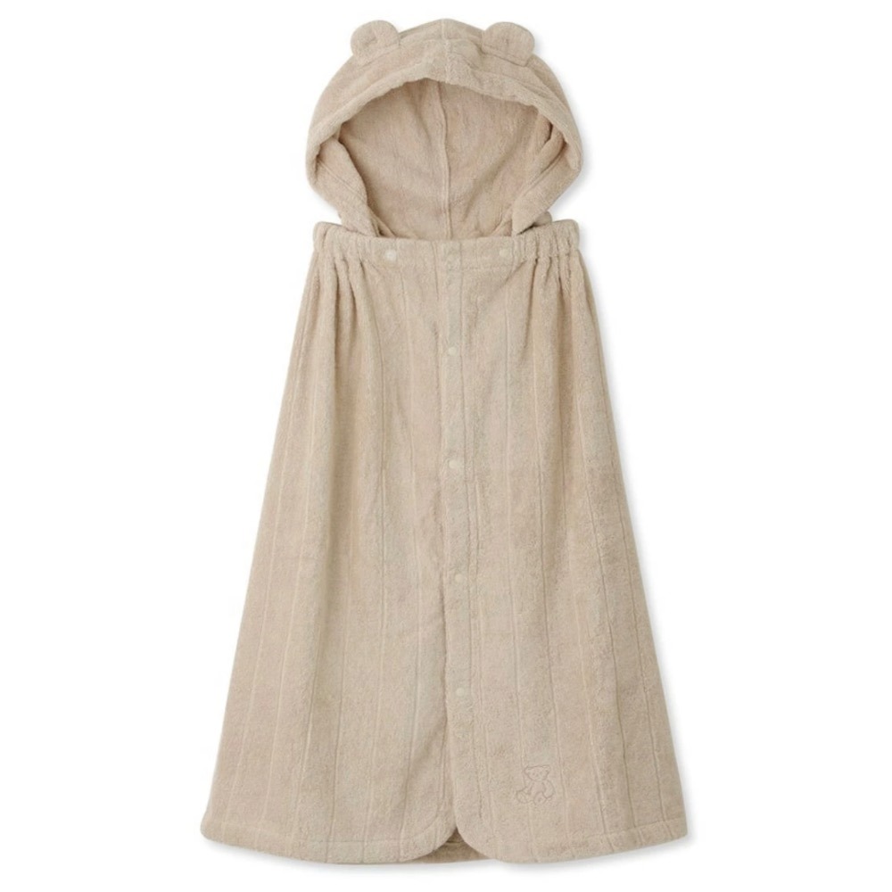 浴巾棕+可拆帽子（70*56*120CM）