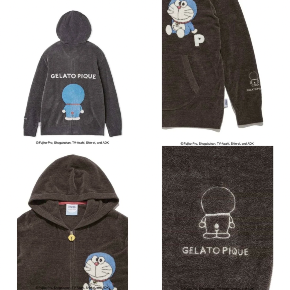 gelato pique Ｘ 哆啦Ａ夢 聯名款居家服、外套、寶寶系列-細節圖2
