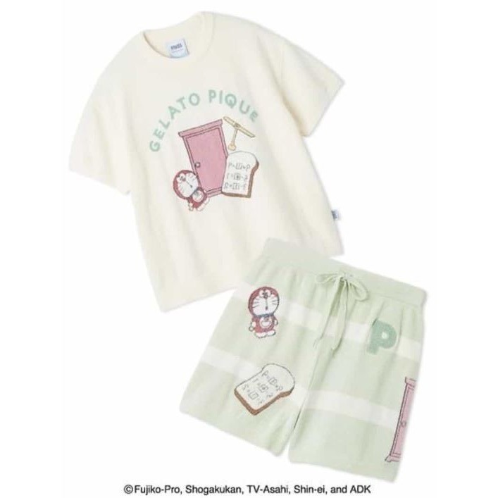 女大人套裝 米白(長63.5CM*胸圍112CM*袖長18.5CM*肩寬53CM/腰圍(6