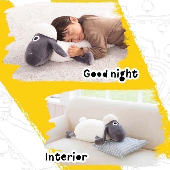 笑笑羊 麻糬紓壓抱枕(多款)-細節圖8