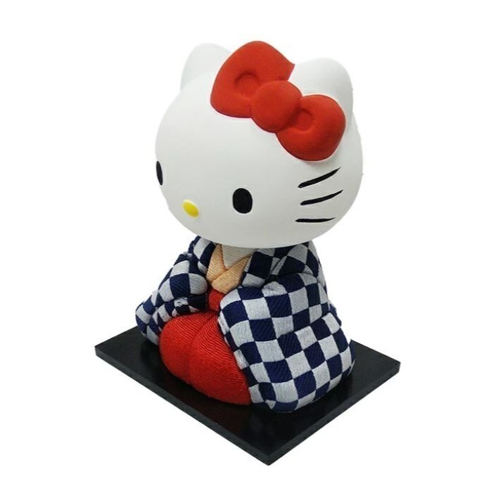 Hello Kitty人偶招財貓(日製)-細節圖6